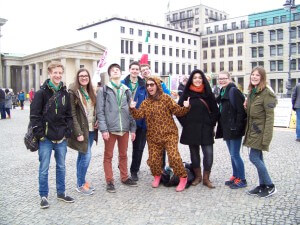 Foto mit einer ... Giraffe (?) aus ... Afrika (?)