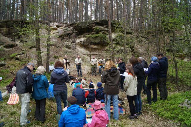 Georgstag mit Wanderung und Waldandacht